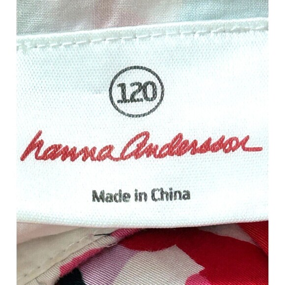 Hanna Andersson Paint Splatter Size 120 US Sz 6 7 Girls Dress Colorful Cotton R2 - Picture 9 of 12